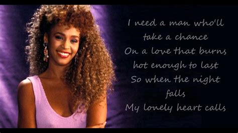 i wanna dance with somebody lyrics|i wanna dance with somebody whitney houston.